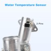 WMPHE Aluminum Engine Coolant Thermostat Housing Compatible with Jaguar Vanden