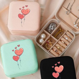 BUZCOZY Travel Jewelry Case,Jewelry Box for Women,Travel Essentials,Gifts For Women Girl,Gift for Any Occasion