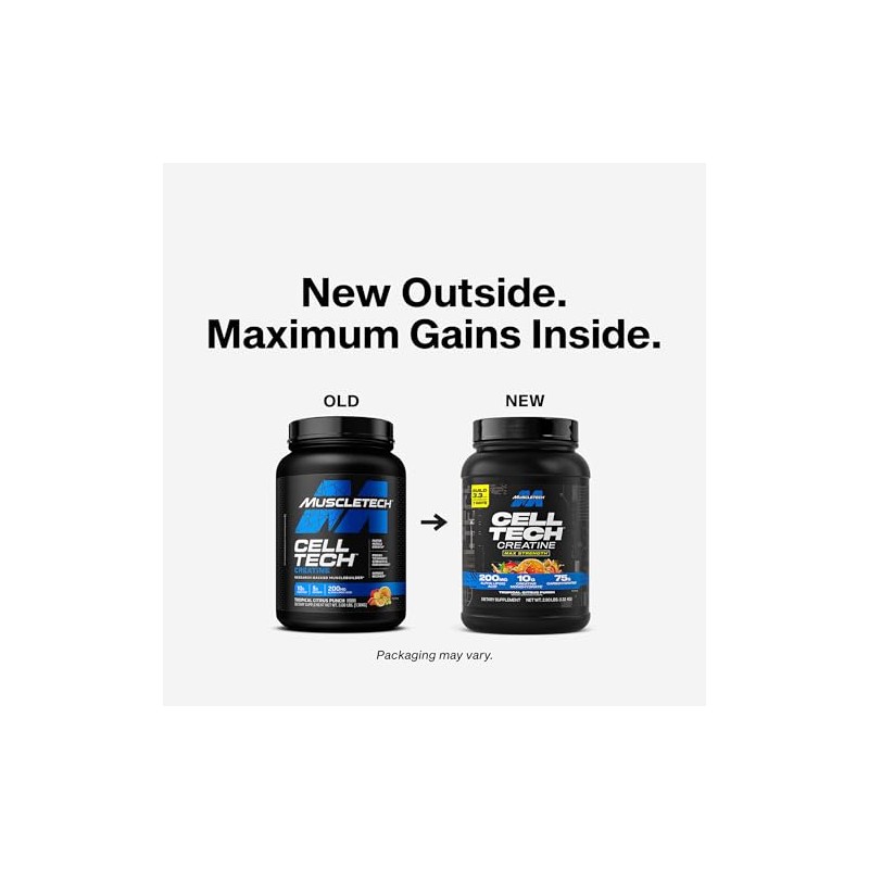 MuscleTech Creatine Monohydrate Powder - Cell-Tech Creatine Powder Post Workout