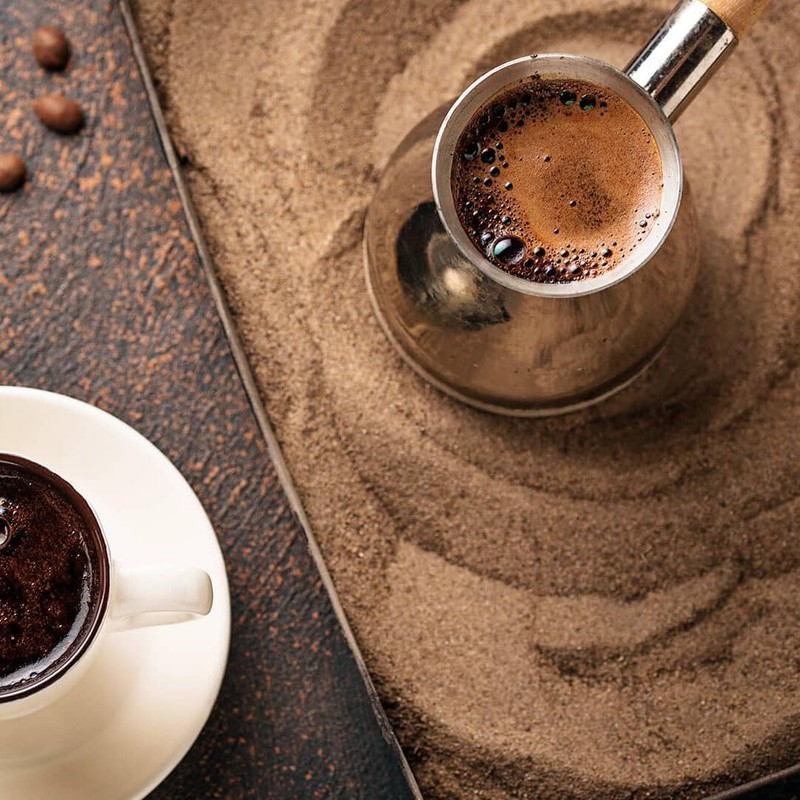 STP Goods Copper Turkish Coffee Pot Cezve 20.3 oz