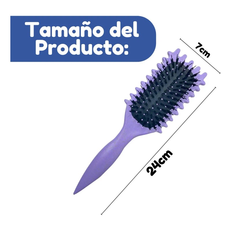 Cuidado Del Cabello Cepillo Definición Rizos Brounce Curl 1p