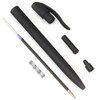 Bribobo 8 Pack Ballpoint Pens Retractable No Bleed Black Click