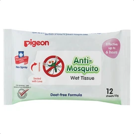 Pigeon Anti Mosquito Wipes 12 Pack (Ships August)
