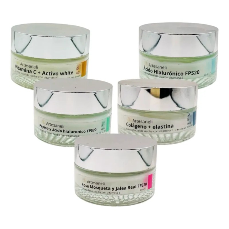 Crema Noche Aclarante Vitamina C Y White Artesaneli