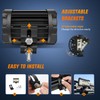 Nilight Side Shooter Light Bar 4.3 Inch Triple Row Spot