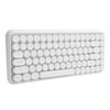 Ajazz Wireless Keyboard Bluetooth 84 Keys Retro Round Keycap Gaming