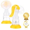 REQUISITE NEEDS Manual Breast Pump, Compact Design, Personal Fit Flex