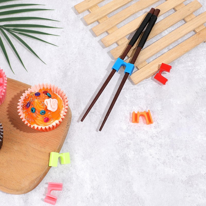 Reusable Chopsticks Helpers, Mabor 5 Pcs Training Chopsticks Hinges Connector