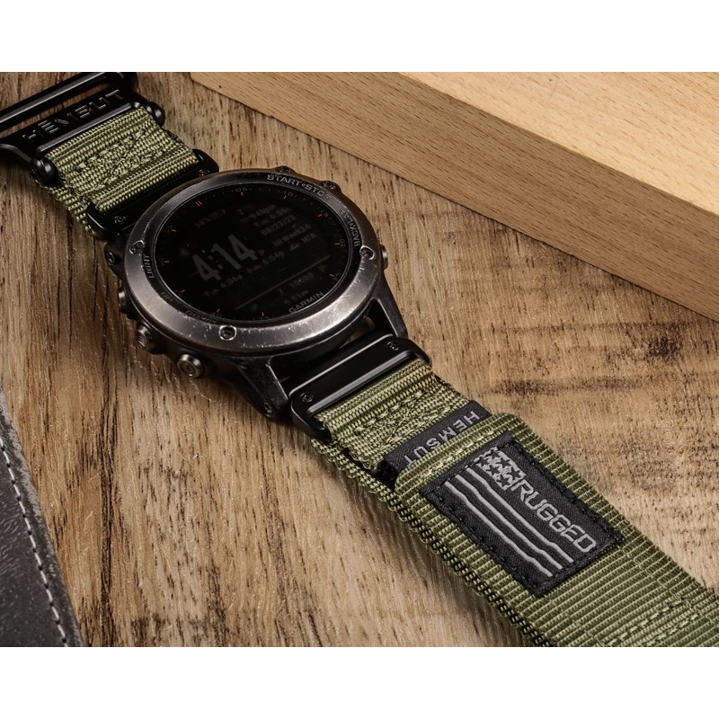 Compatible With Garmin, Watch Band Super Rugged Nylon Sports Strap