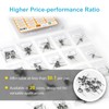 80PCS Torsion Spring Assortment Kit, 20 Sizes 60/90/120/180 Degree Small