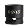 Capri Tools 9/16 in. Stubby Impact Socket, 3/8 in. Drive,