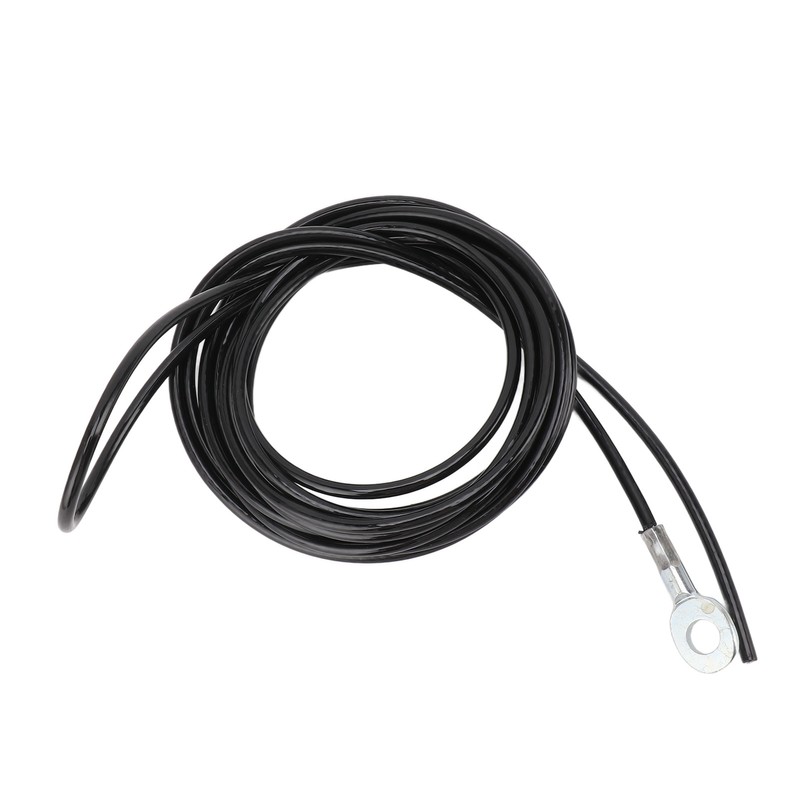 Pulley Cable Steel Fitness Cable Black Adjustable Strong Coated Pulley
