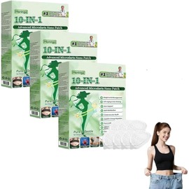 Parche Moringa 10 en 1 con Nano Microdarts, Mascarilla Facial Natural, Minimiza Poros, Reafirmación de la Piel, para Todo Tipo de Piel (3 PCS)