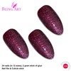 Bling Art Almond False Nails Fake Stiletto Gel Glitter Glossy