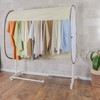 Astro 711-38 Clothes Cover, Light Beige, Laundry Cover, Hanger Rack