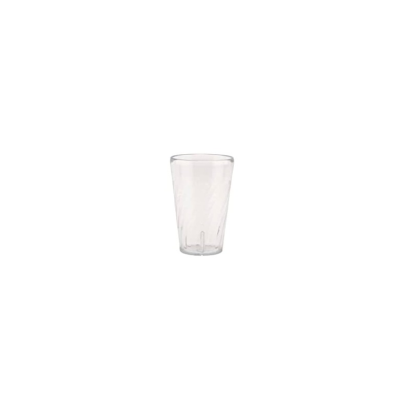 G.E.T. 2212-1-CL-EC Clear 12 oz. Tumblers, SAN Plastic (Pack of
