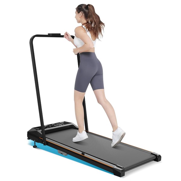Walking Pad Treadmill with Incline, Under Desk Treadmill for Home