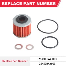 Automatic Transmission Filter Fits for Honda V6-2003-2007 Accord,2005-2006 Odyssey,2005 Pilot,For 2004-2006 Acura TL V6 Replaces# 25450-RAY-003 25450RAY003
