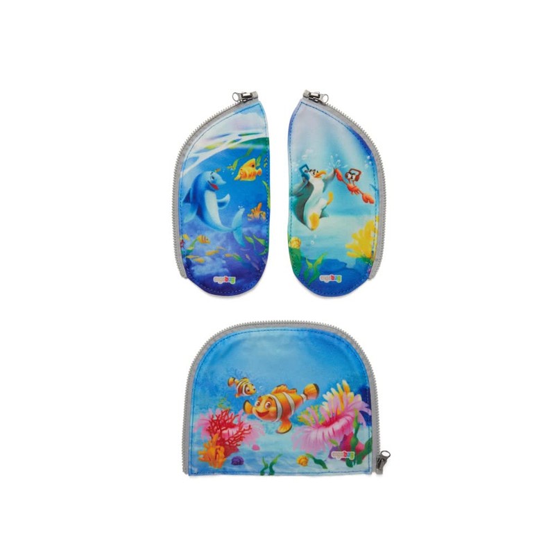 ergobag Zippies school bag accessories, set of 3 pieces, for