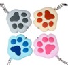 OSALADI Cute Cat Claw Keychain Flashlight LED Cartoon Keyring with