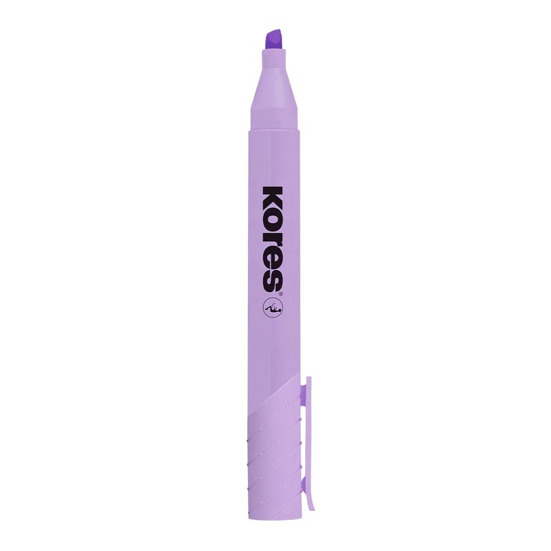 Kores - Pastel Highlighter Pen - Lilac High Liner Plus,