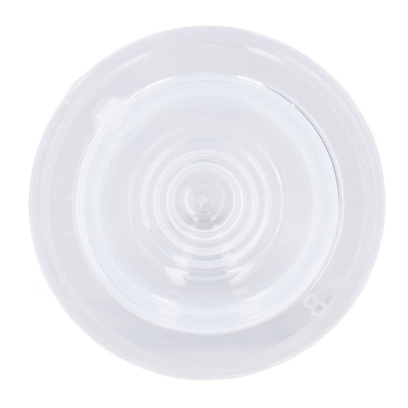 4pcs Infant Bottle Nipples Bust Feeling Replacement Silicone Nipple Round