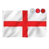 【Fly Breeze】Acbaeta 3 x 5 Foot England Flag, Quadruple Stitched