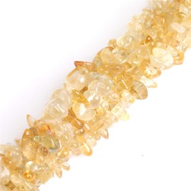 6-8mm Natural Citrine Chips Beads for Jewelry Making Freeform Yellow 34" JOE FOREMAN