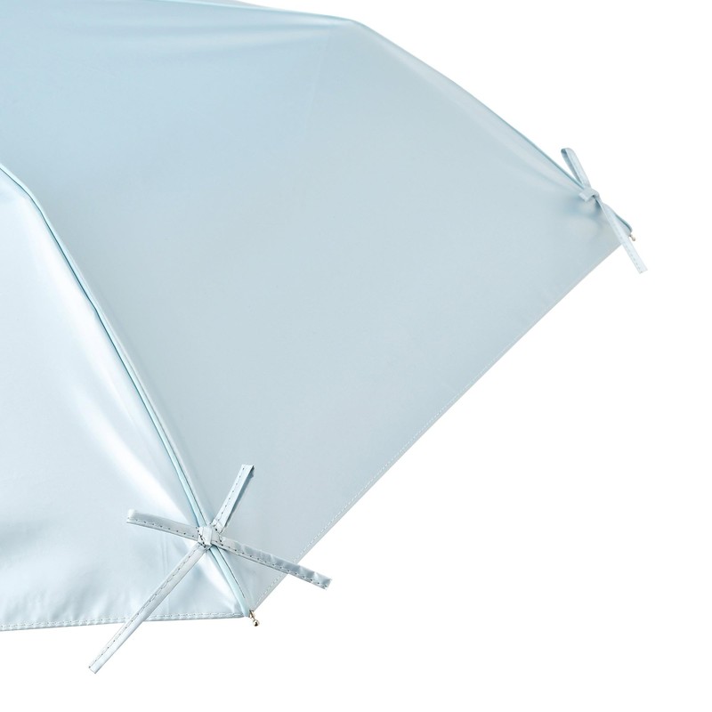 Francfranc Flanc Blackout Ribbon Folding Umbrella, 19.7 inches (50 cm)