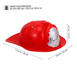 Operitacx Firefighter Hat Props Fireman Hat Toy Fireman and Girls Safety and Girls Australian