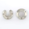 Everbilt 1-5/16 in. Heavy-Duty Brushed Nickel Closet Pole Sockets (2-Pack)