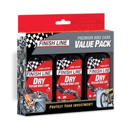 Finish Line Dry Lube w/Teflon (3-Pack) 4oz
