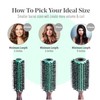 MINT Eco-Friendly Boar Bristle Round Brush for Blow Drying |