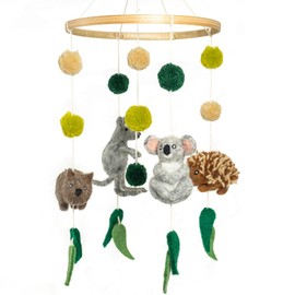 Biome Range Felt Hanging Mobile - Australian Animals