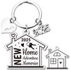 Housewarming Gifts New Home Keychain - 2025 House Warming Gift