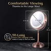 MIRRORVANA Lighted Make Up Mirror with 15X Magnification - 15X