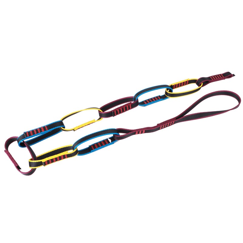 Outdoor Climbing Equipment Brakedown Molding Ladder Flat Belt Ring Chrysanthemum