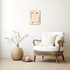 Lineerby Numbers 6 24-26 Wall Art Spanish May The Lord Bless You And Keep You Christian Scripture Wall Art Framed Quotes Prints 12x18 inches