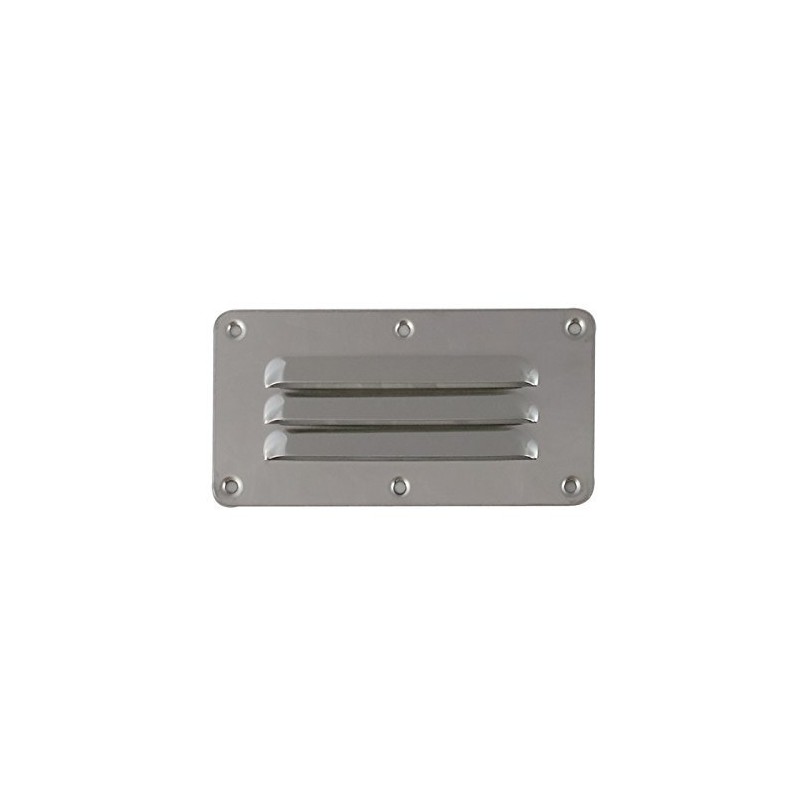 White Water Stamped Louvered Vent (7723SV - 5” x 9”)