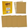 Dura-Gold Premium 9" x 11" Gold Sandpaper Sheets, 1000 Grit