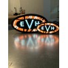 Custom Made 3d LARGE Van Halen EVH LED LightBox! Light  Box! VH