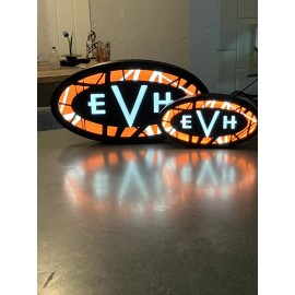 Custom Made 3d LARGE Van Halen EVH LED LightBox! Light  Box! VH