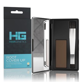 Hair Genetics Root Cover Your Grey Hair Roots Quickly and Easily Get Natural Looking Results Root Touch Up Powder, Defines and Fills Eyebrows (Dark Blonde)