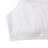 GUNZE Half Top Pieclair Daily 100% Cotton Girls, New White