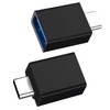 2PCS High-Speed Data Transfer USB C to USB Adapter: USB
