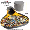 CreativeQT SlideAway Toy Storage Organizer & Play Mat for Kids,