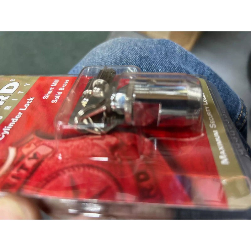 Guard Security Cylinder Lock Short Mill Solid Brass 56001 3