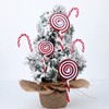 YY-JUNYING 21 PcsCandy Cane Christmas Decorations Candy Cane Decorations Candy