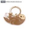 Aquatic Key Ring [Sea Otter] Marine Animal Cute Key Chain