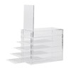 BAMTTOO 5 Layers Acrylic Clear False Eyelash Organizer Case Eyelashes